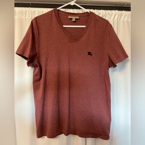 Men’s Burberry Brit v neck t shirt (Sz L)